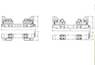 重型装配滚轮架