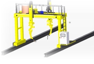 筒体马鞍口机器人焊割